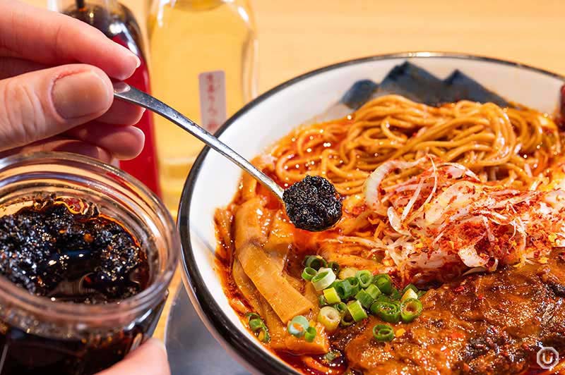 If you'd like to make it super spicy, we recommend adding the extra spicy chili oil