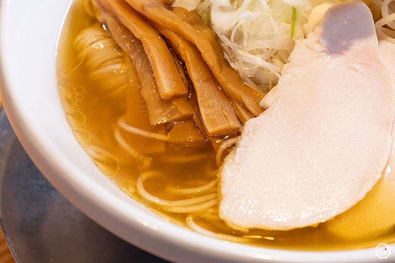 The broth has a natural sweetness derived from wheat