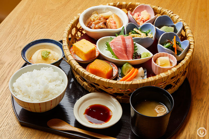Photo of Assorted Appetizers and Rice Set