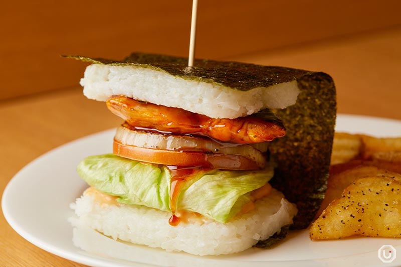 Photo of the Salmon Teriyaki Burger