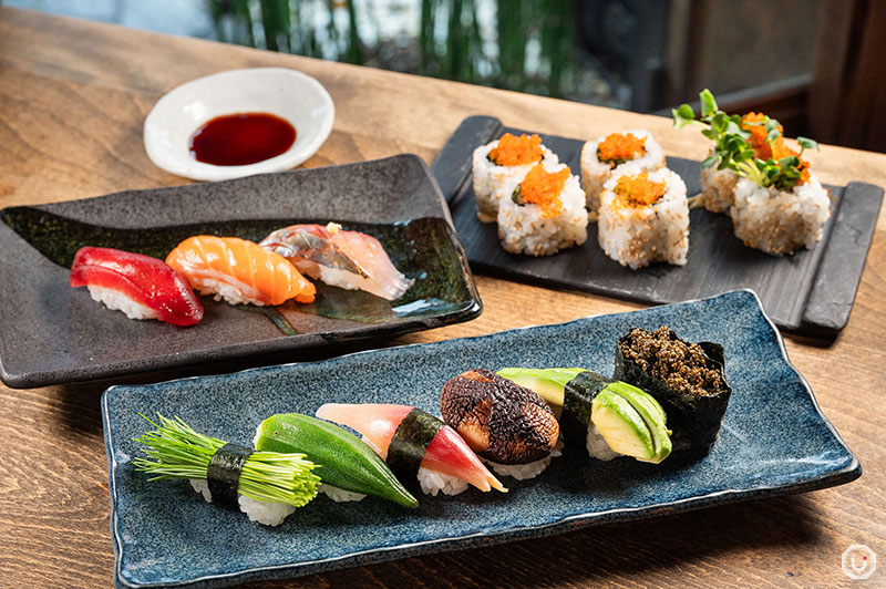 Sushi available at SUSHI Gonpachi