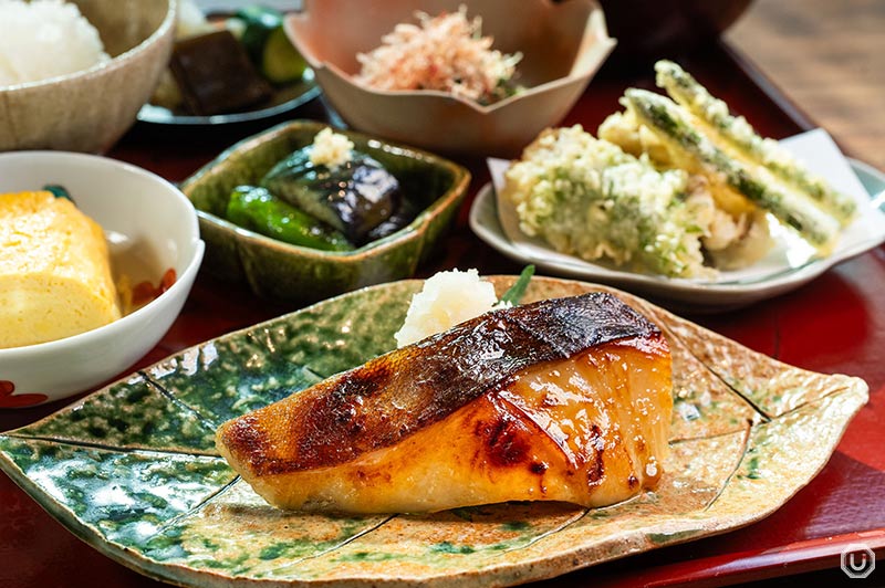Lunch course at Kyoto Ichinoden only available through reservation
