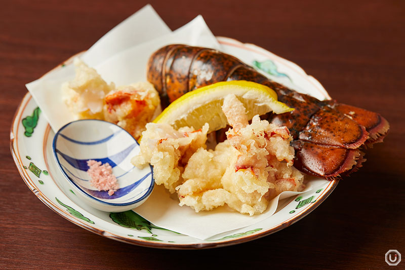 Tempura Hisago's lobster tempura