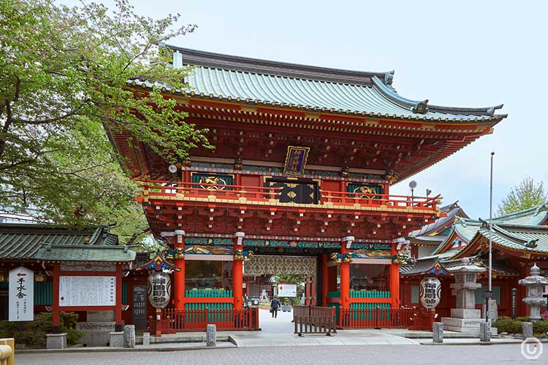 Zuishinmon Gate at Kanda Myojin