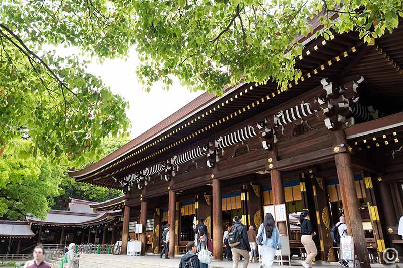The main shrine of Meiji Shrine