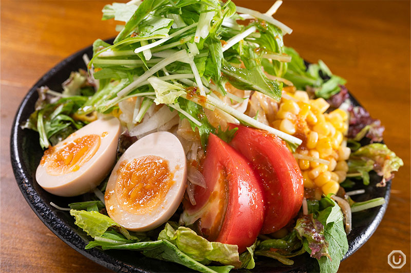 Ramen Salad 880 JPY (tax included)