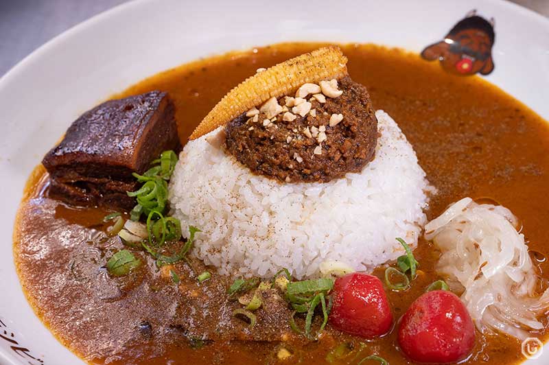 Curry Rice at Karashibi Curry Kikanbo
