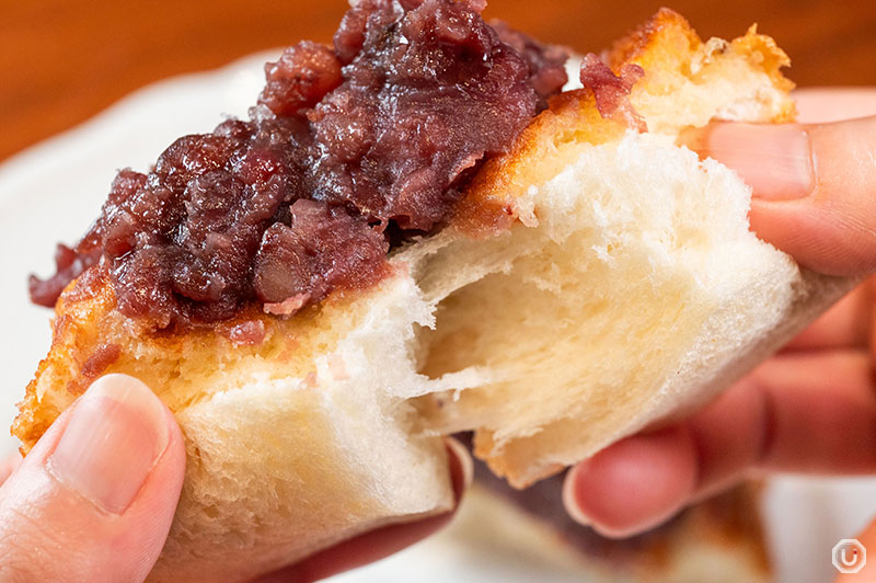 Sweet bean paste (An) butter toast at Parlour Ohashi