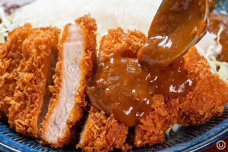 Katsu curry at Tokyu in Ueno