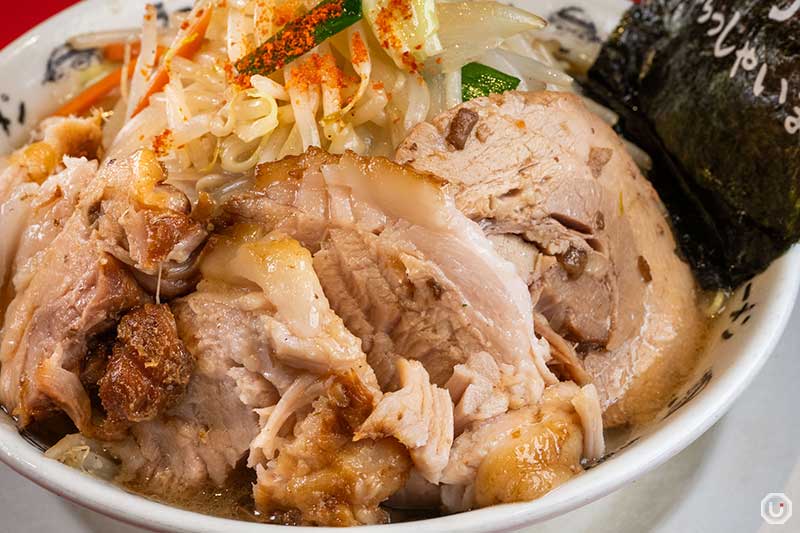 Tonkotsu Ramen with char siu pork at Yaro Ramen in Shibuya