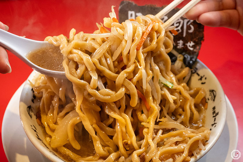 渋谷にある野郎ラーメンの豚野郎