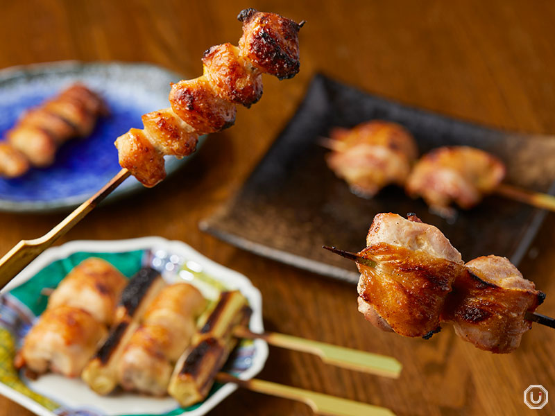 Yakitori at YAKITORI MOE in Roppongi