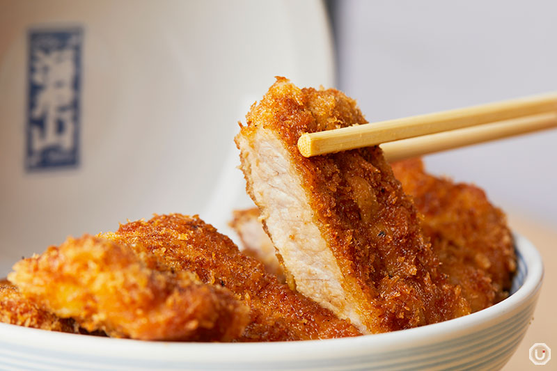 Double Katsu Bowl at Ebiyama