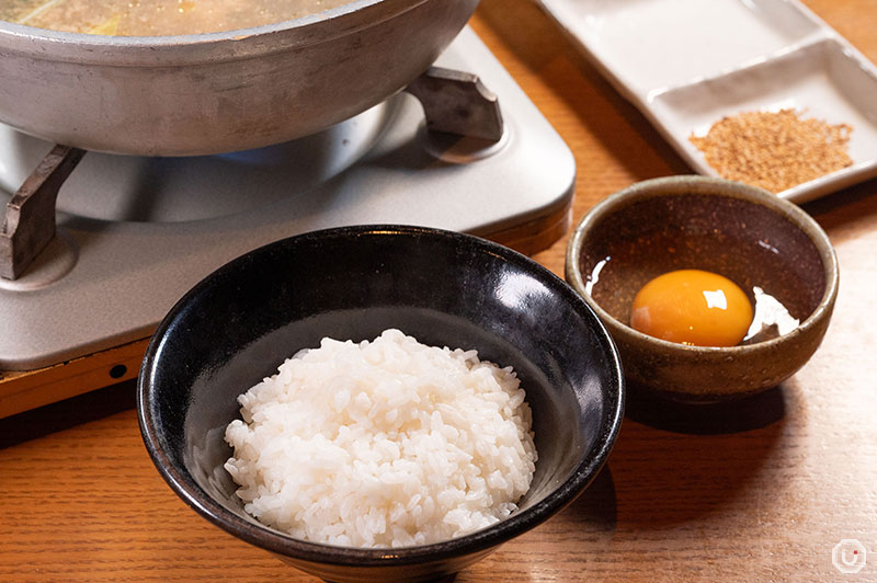 Zosui set at Hakata Jidori Fukuei Kumiai Shibuya