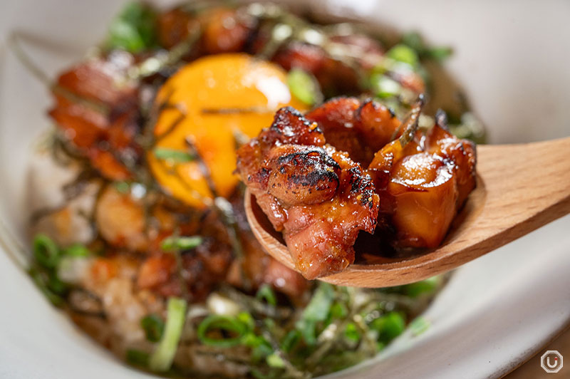 Hakata Jidori Fukuei Kumiai's Transmission Ultimate Yakitori Egg Rice in Shibuya