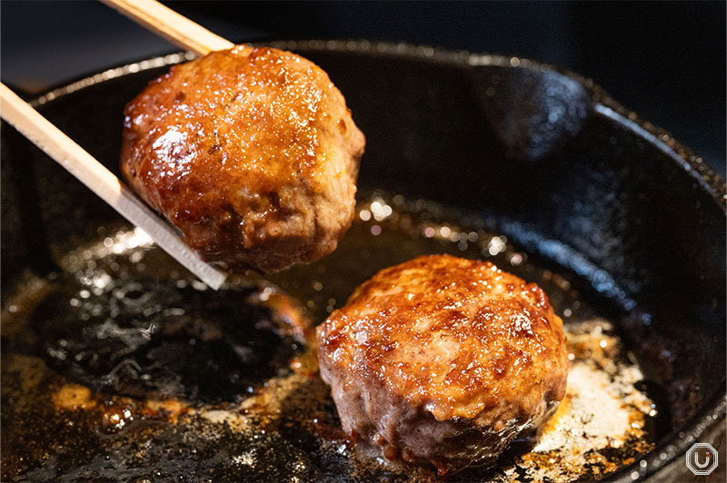 Hamburger Steak at Wagyu no Kamisama in Shibuya