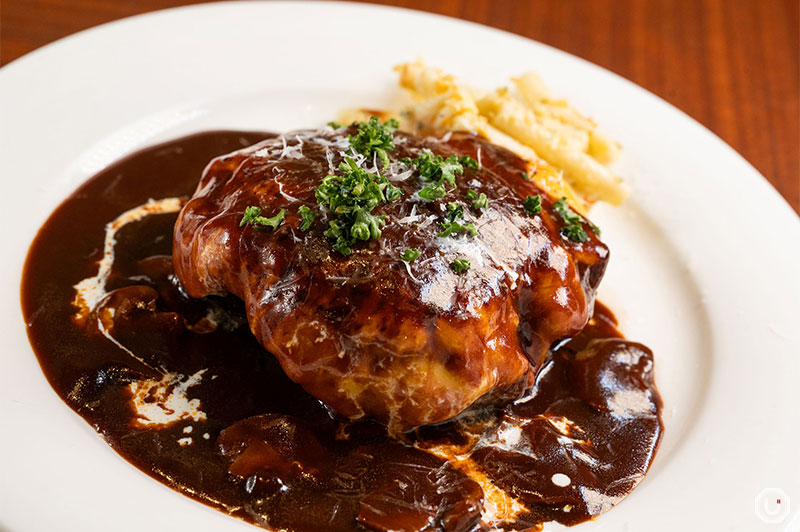 Hamburger Steak at Gralic in Roppongi