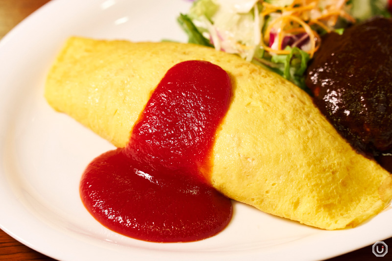 Omurice at Sandaime Taimeiken