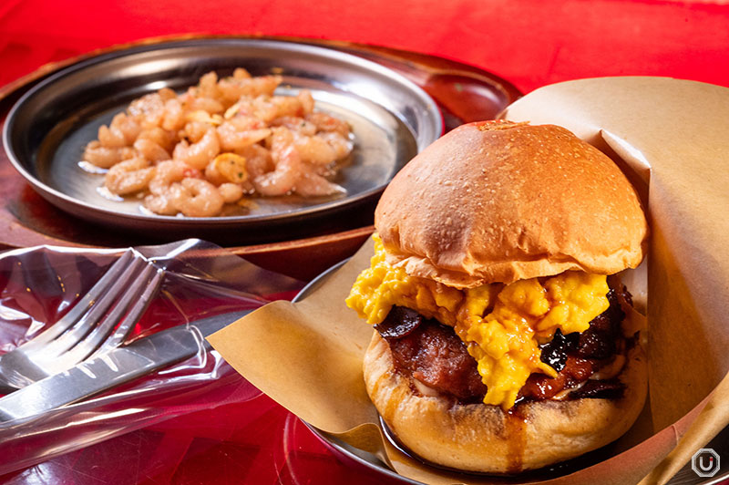 Photo of Plant-based Garlic Shrimp＆Teritama’ Burger