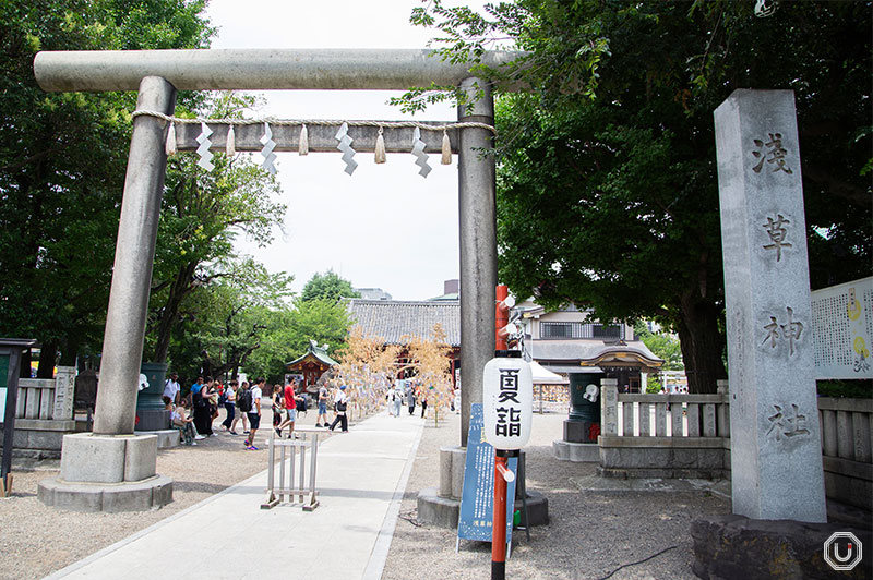 浅草神社の外観