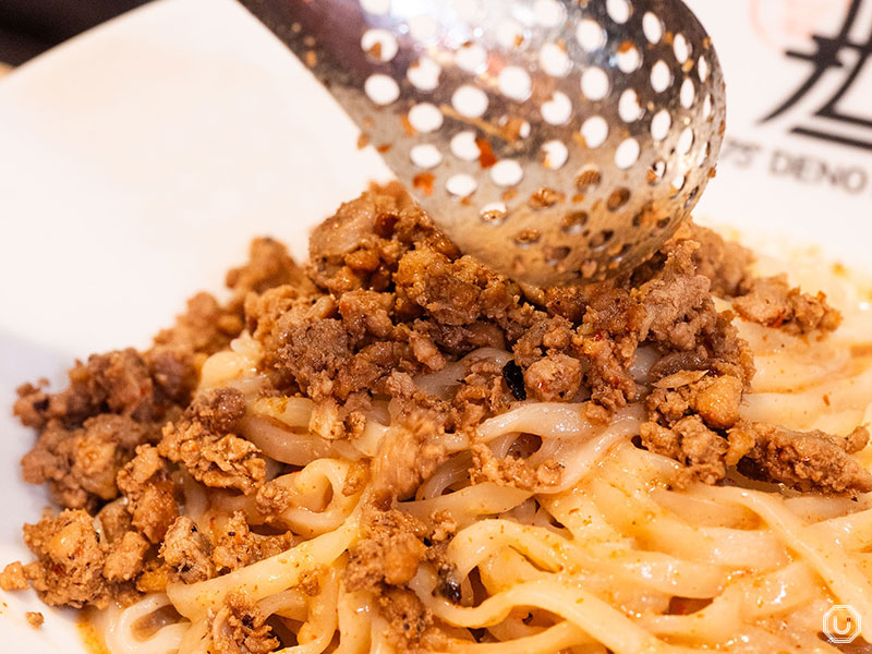 White Sesame Brothless Tantanmen Noodles at 175°DENO Tantanmen TOKYO in Shinjuku