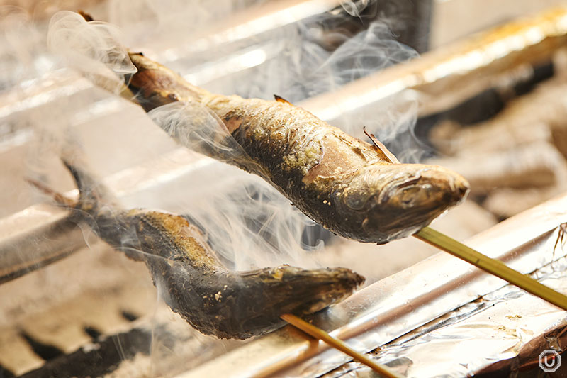 新宿にある穂のほまれの焼き魚