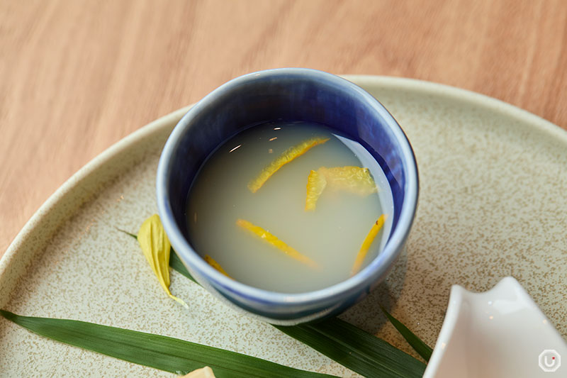 Japanese sake food pairing at Shuzen Honohomare in Shinjuku