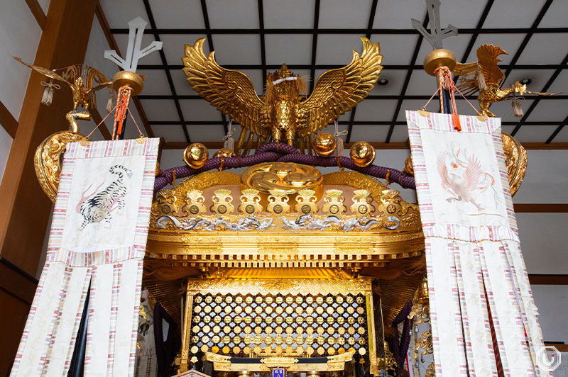 Photo of the Ichinomiya Mikoshi