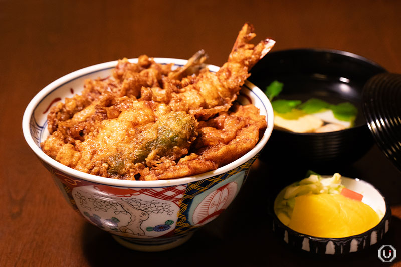 天丼定食の写真