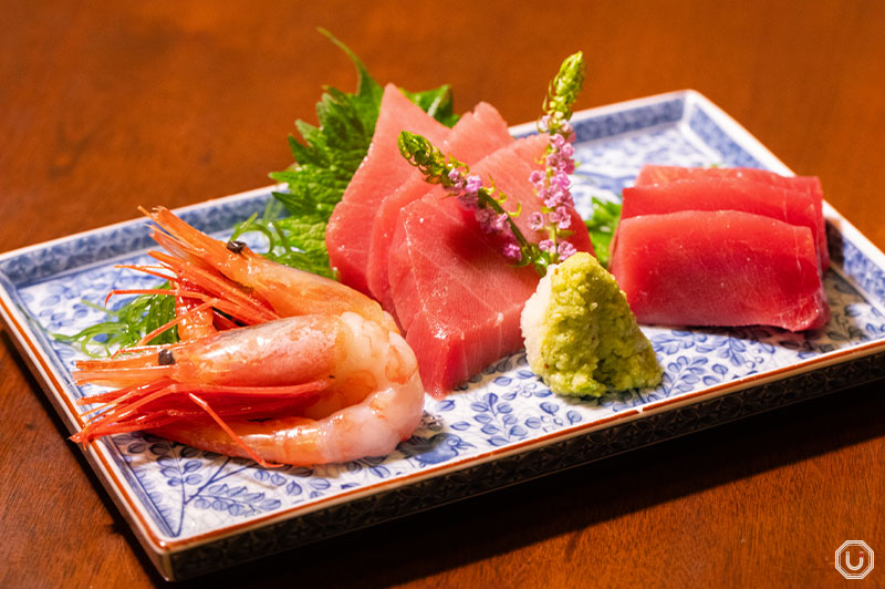 Sashimi at DAIKOKUYA TEMPURA