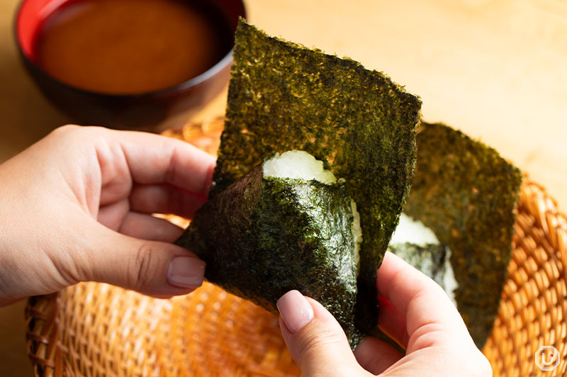 Onigiri at ONIGIRI ASAKUSA YADOROKU