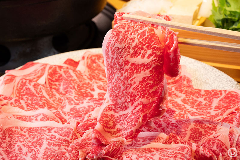 Sukiyaki Set at Hassan in Roppongi