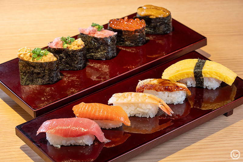 All-you-can-eat sushi at Hassan in Roppongi