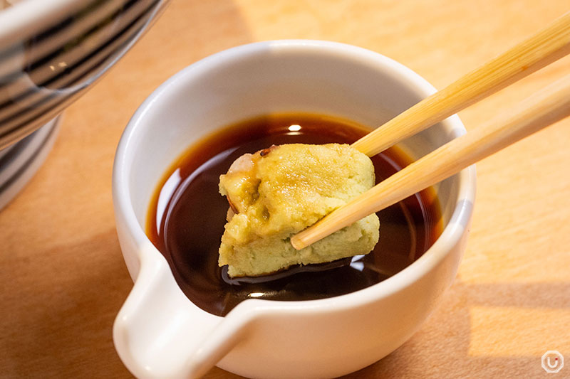 つじ半の黄身醤油