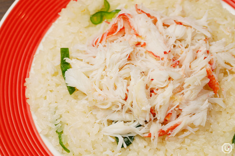 Crab pilaf at seafoods restaurant MEXICO Asakusa