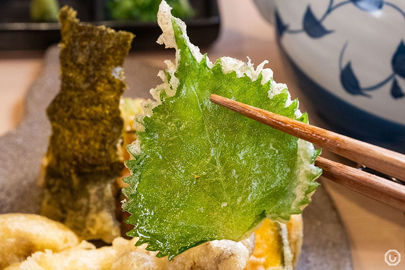 Tempura at Halal tempura wagyu rice bowl at Tempura Asakusa SAKURA