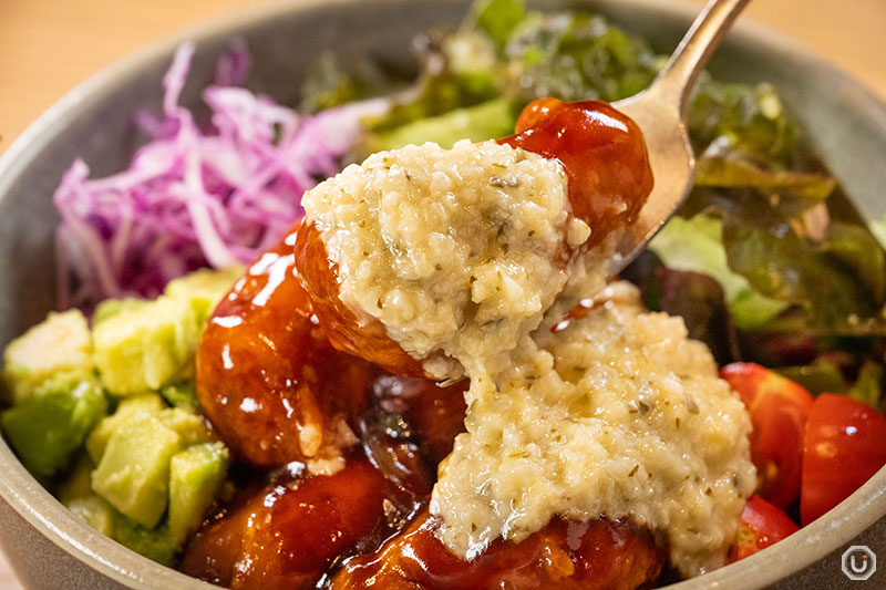 Photo of the Fried Soy Meat Rice Bowl Japanese Nambam Style at Cosme Kitchen Adaptation