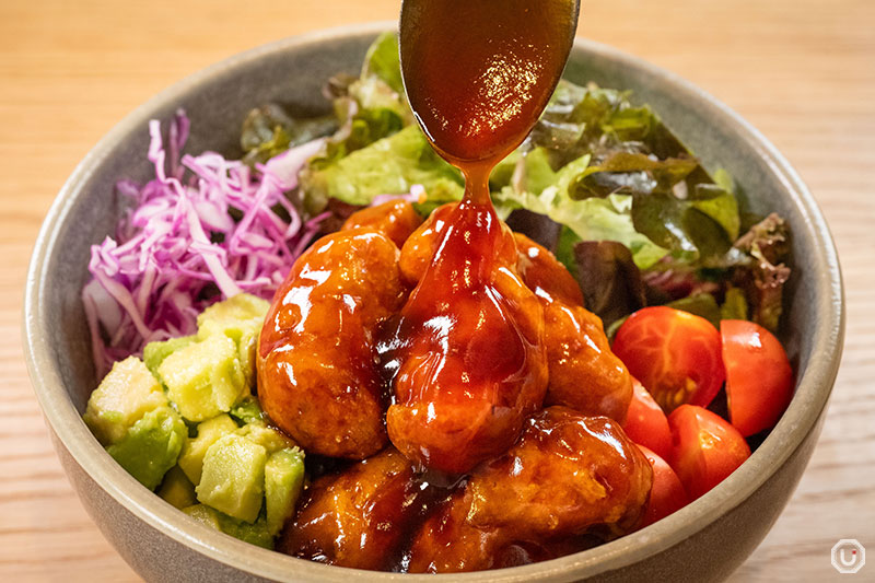 Photo of the Fried Soy Meat Rice Bowl Japanese Nambam Style at Cosme Kitchen Adaptation