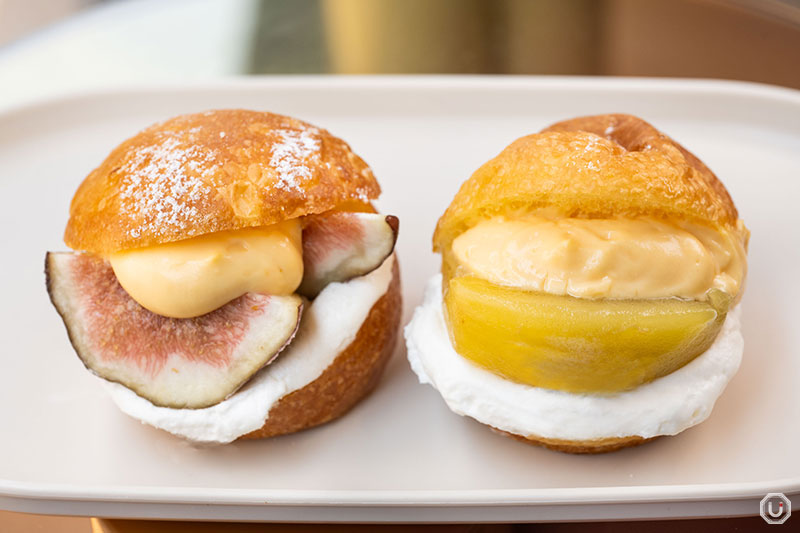 Photo of fruit sandwiches at dacō Nakameguro