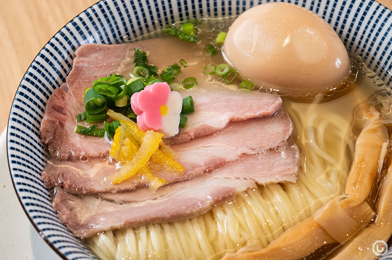 Sea bream ramen at Touka in Ueno