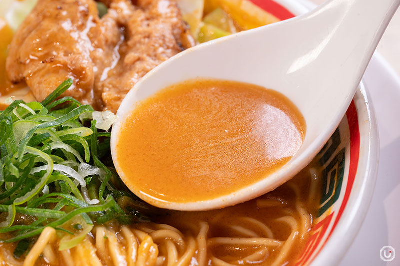 Vegan ramen at Vegan Bistro Jangara in Harajuku