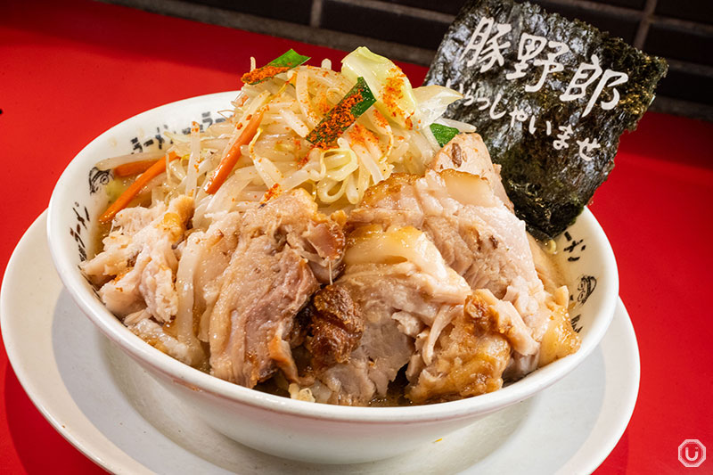 Giant ramen challenge at Yaro Ramen in Shibuya