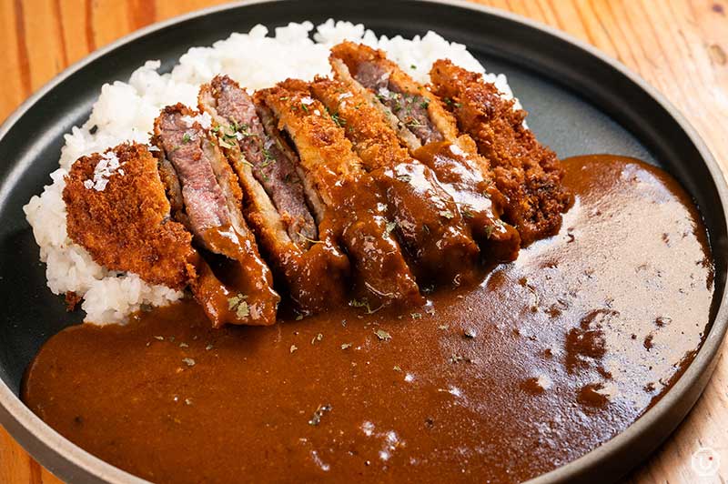 Wagyu beef katsu curry in Nagasaki Toruko Rice Shokudo in Akihabara