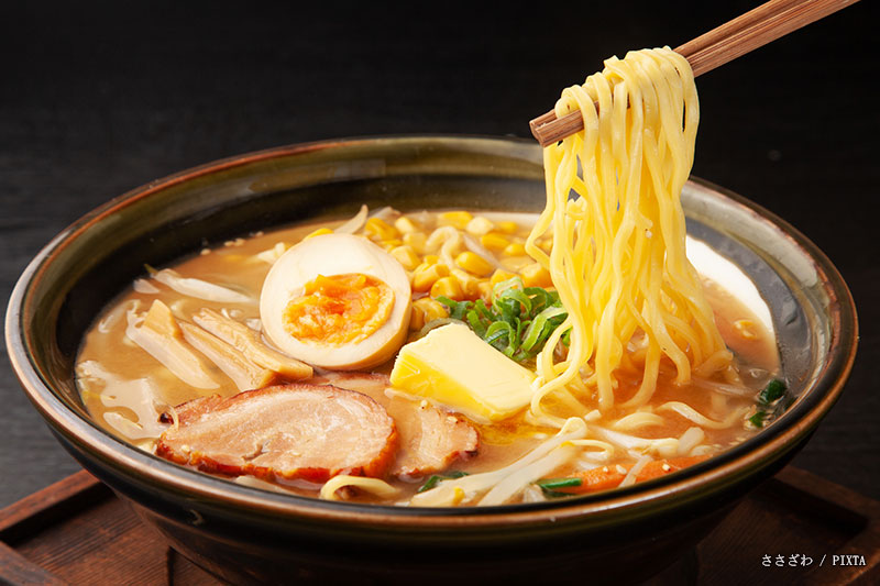 Sapporo ramen from Hokkaido