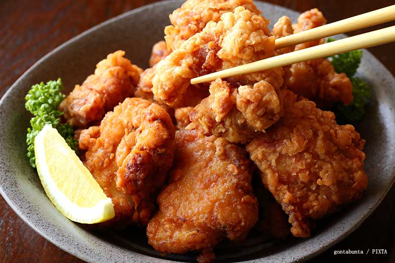 Zangi fried chicken from Hokkaido