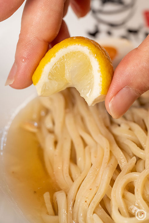 表参道にある麺銀座おのでらのつけ麺