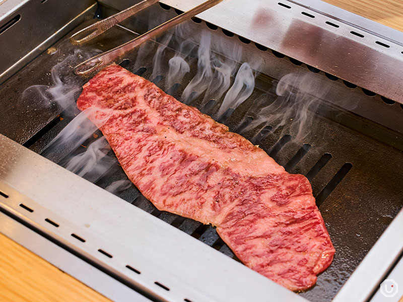 中目黒にあるビーフキッチン中目黒本店の和牛の焼肉