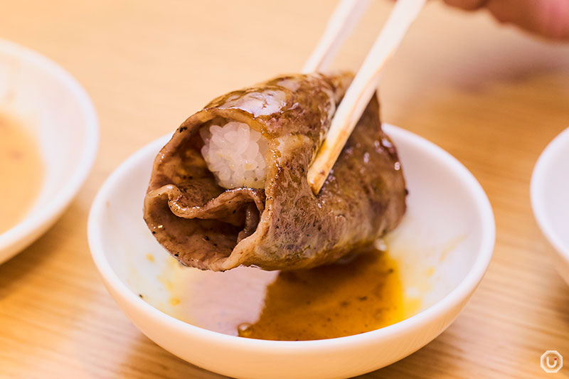 Wagyu yakiniku at Beef Kitchen Nakameguro