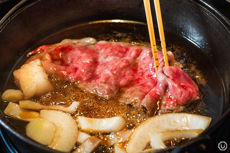 Kuroge Wagyu Sukiyaki Kaiseki at Kioichō Kichiza