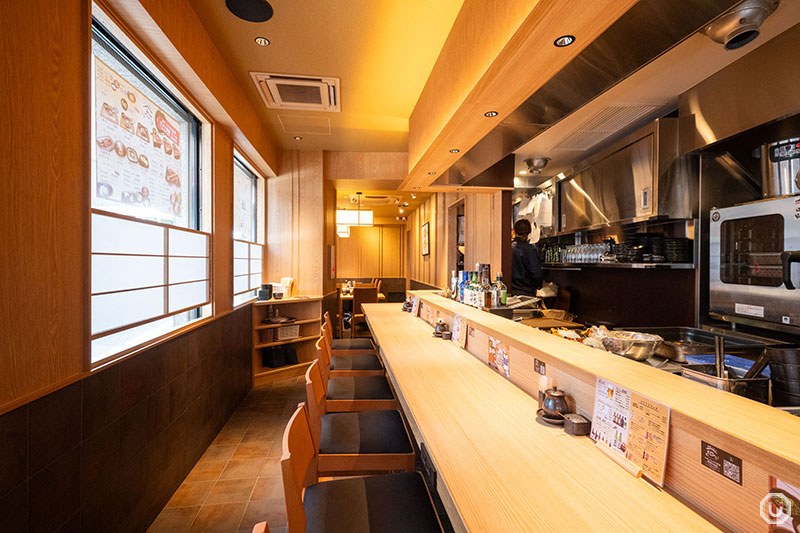 Makiyaki Unagi Ginza Onodera HONTEN's interior